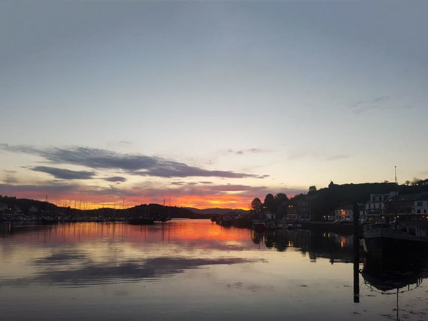 Enjoy stunning sunsets in the area | Devana Croft, Tarbert