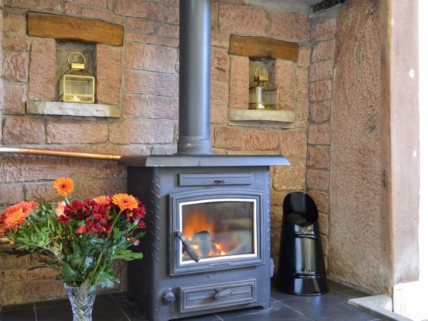 Cosy living area with multi-fuel burner | 1710 - The Seventeen Ten Cottages, Greenwell, near Brampton