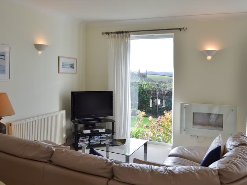 Lounge area with great views | Moonrakers, Ruan Lanihorne, near Truro