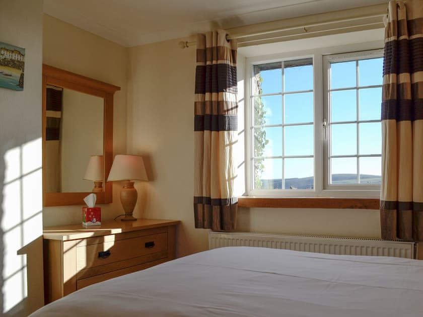 Comfy double bedroom | Meadow Croft - The Crofters Cottages, Llangeinor, near Bridgend
