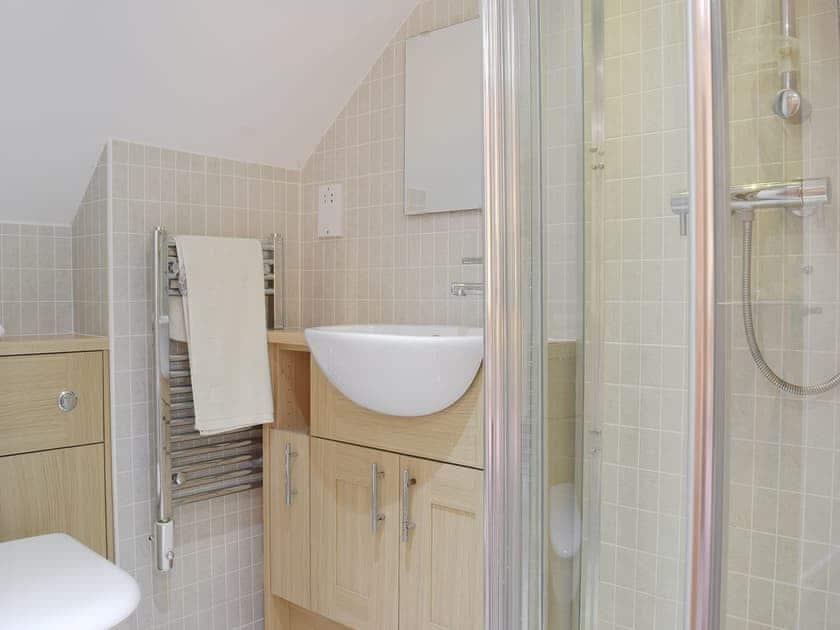 Ideal en-suite shower room | Carthouse Cottage - Ivy Court Cottages, Llys-y-Fran