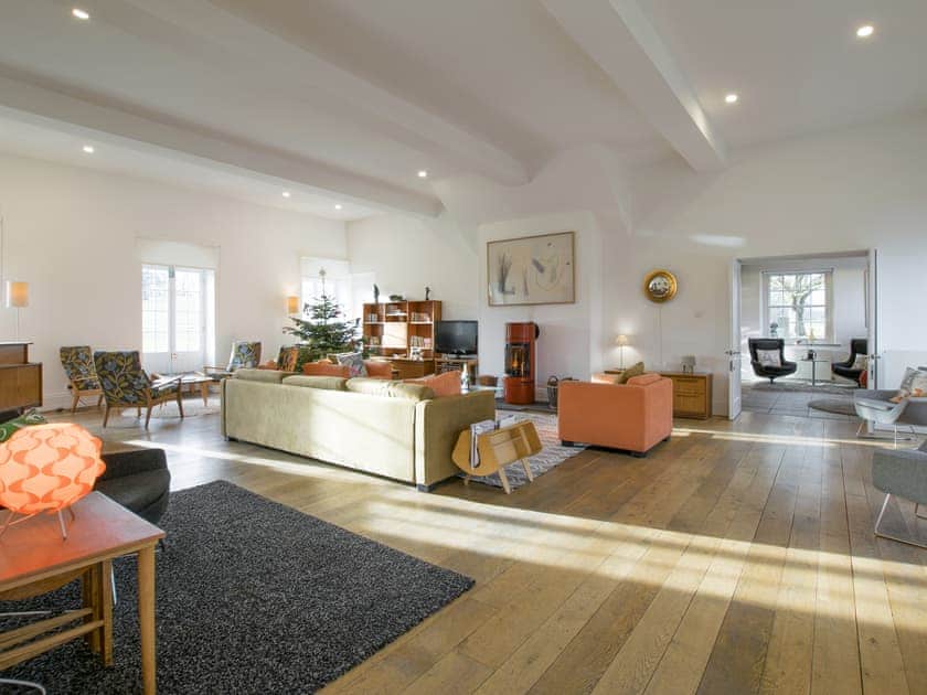 Spacious and stylish living room | Eden House - Broughton Hall Estate, Broughton, near Skipton