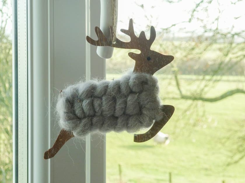 Charming seasonal decorations | Carse Cottage, Twynholm by Kirkcudbright
