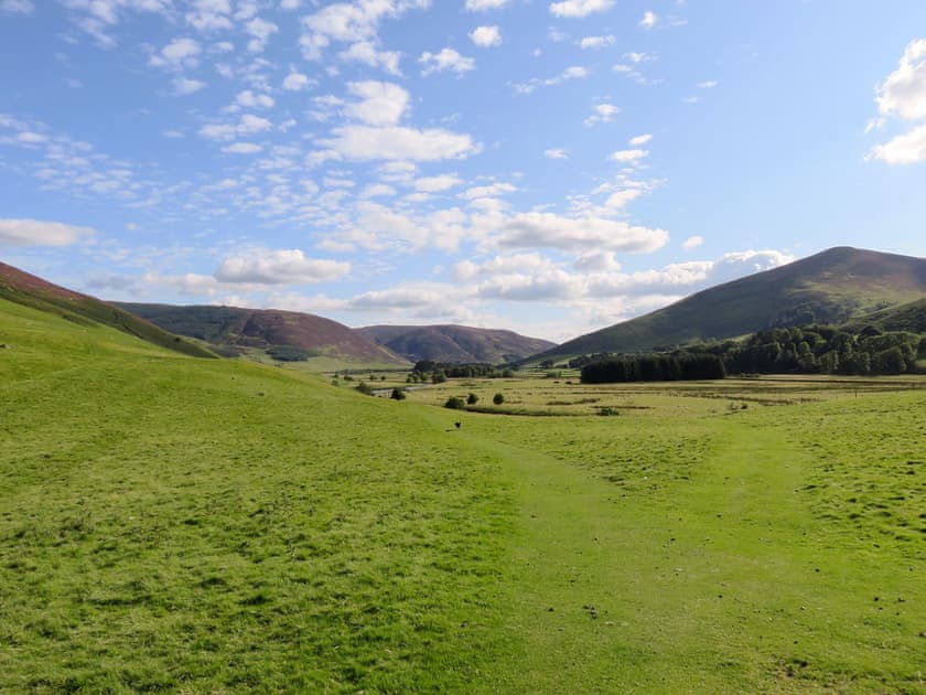 Stunning surrounding area | Nettlebush Cottage - Drumelzier Place Farm, Drumelzier, near Peebles