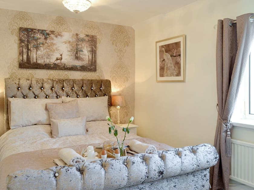 Peaceful double bedroom | Church Court Cottage, Beeford, near Hornsea