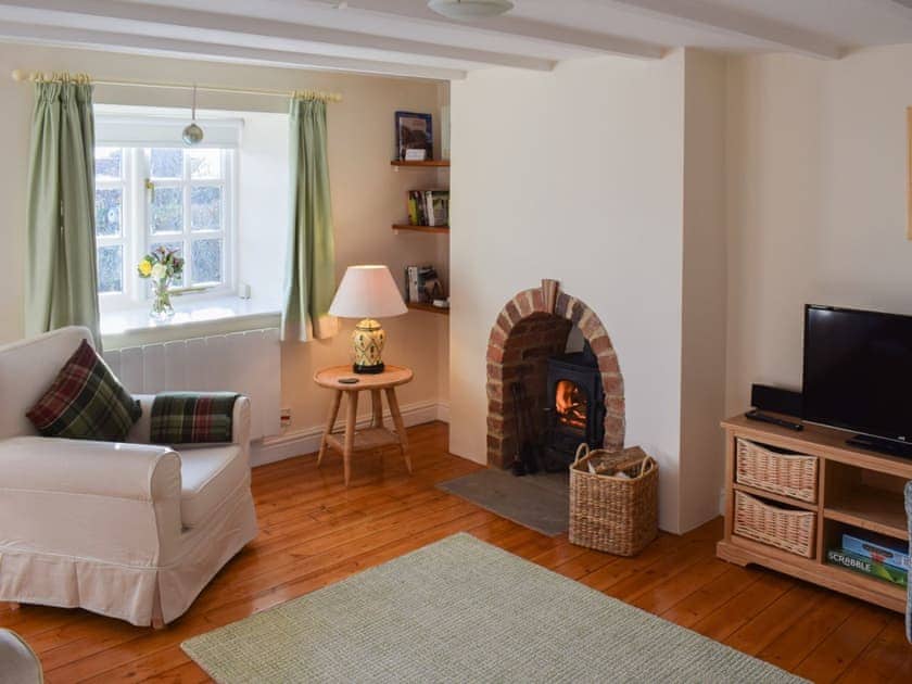 Warm and cosy living area | Rowan Cottage, Aislaby, near Whitby
