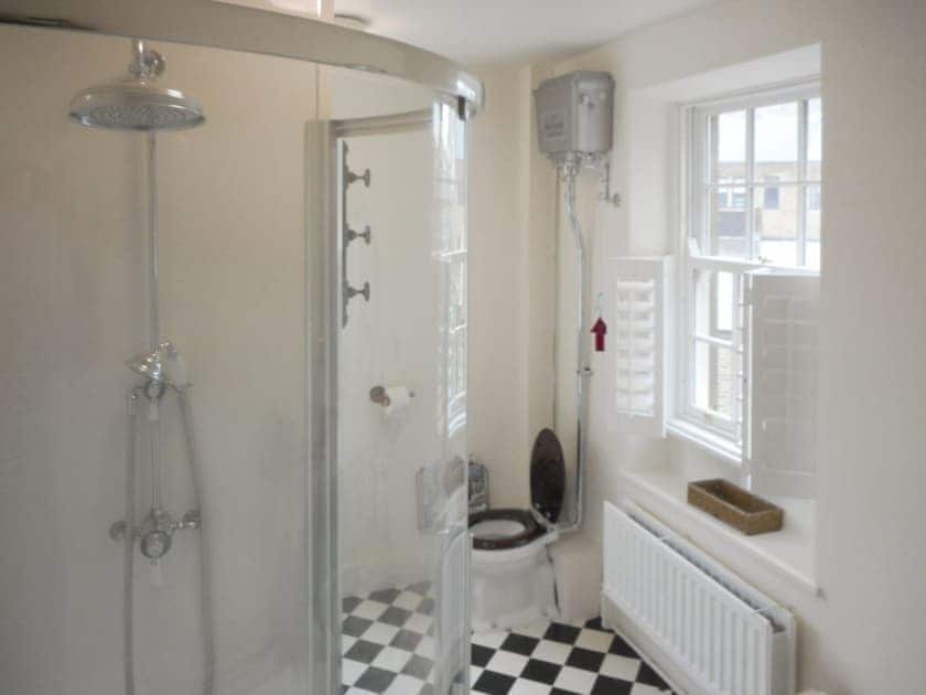 Family bathroom with bath and separate shower cubicle | Birkenhead Cottage, Hebden Bridge Birkenhead Cottage