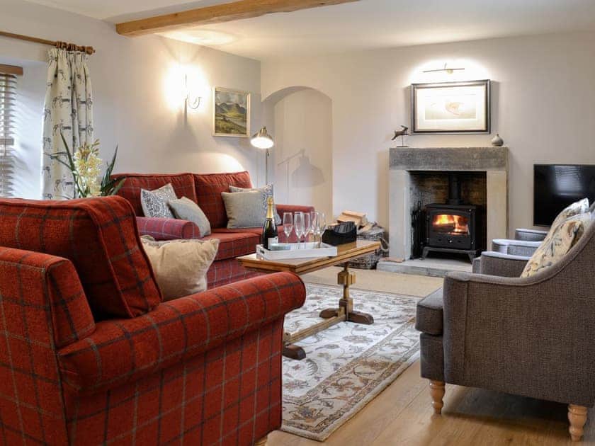 Tastefully furnished living room | Cobbler’s Cottage, Ripley, near Harrogate