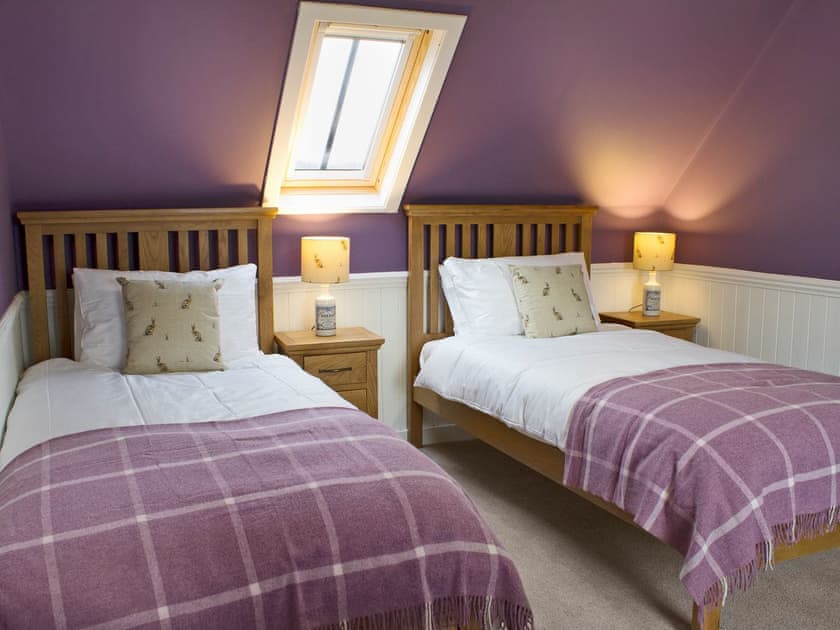 Charming twin bedroom | Ethel’s House, Armadale, near Bettyhill