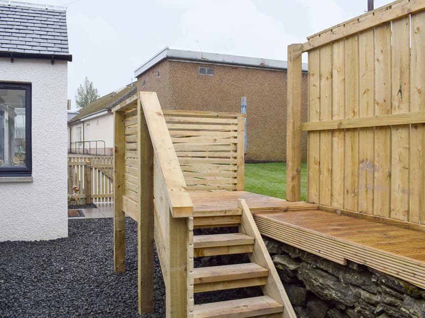 Garden area | Rossie Cottage, Auchterarder, near Gleneagles Village