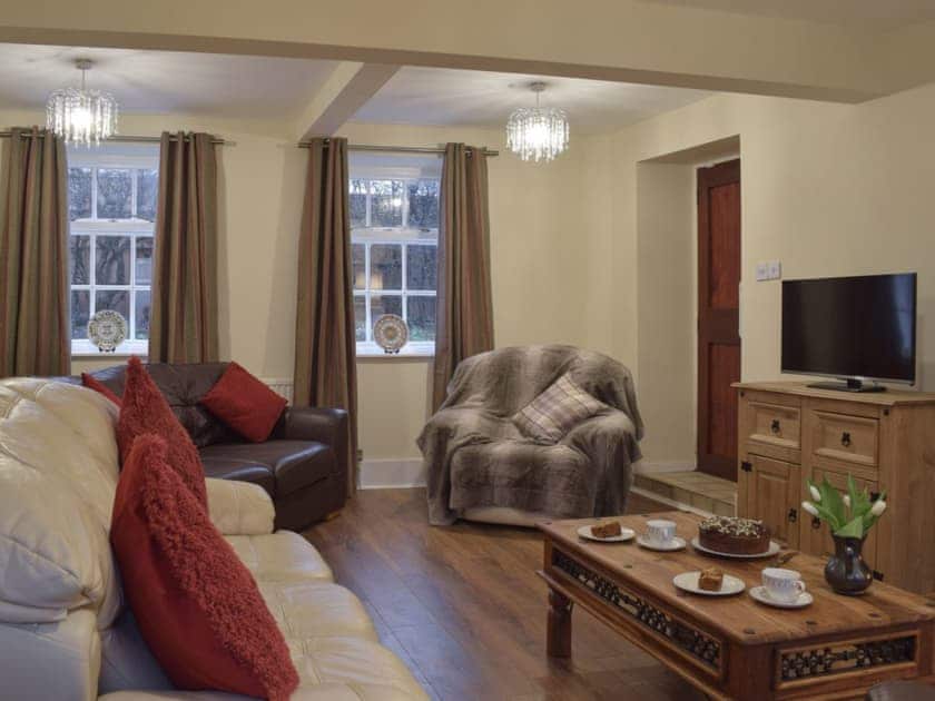 Living room with Freeview TV | Brookside Cottage, Forton, near Garstang