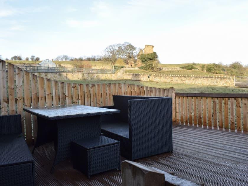 sitting out area | Yew Tree Cottage, West Ayton, near Scarborough