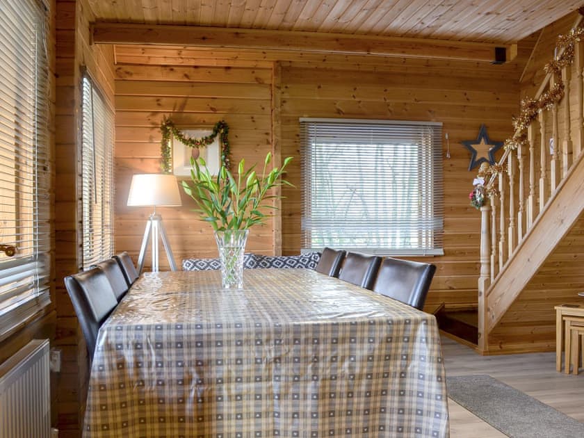 Delightful dining area | Quarry Lodge, Munsley, near Ledbury