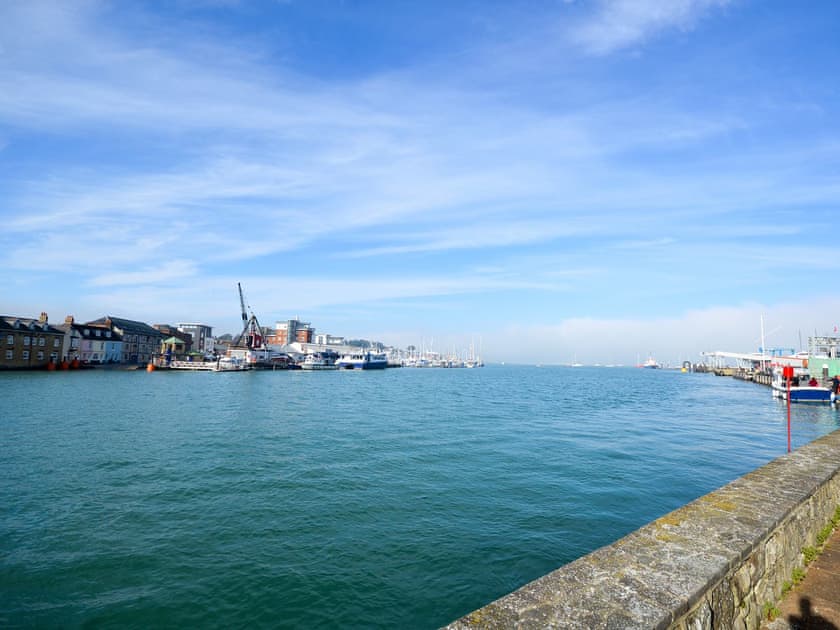 View from communal south west facing terrace | Anchor Cottage, East Cowes