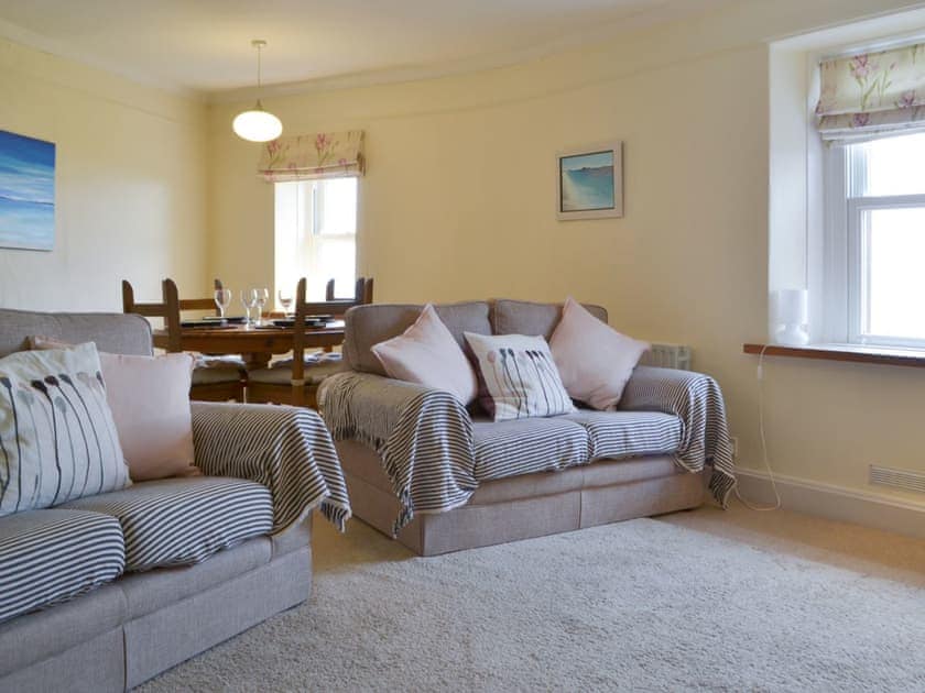 Tastefully furnished living/dining room with wood burner | Loadpot, Ullswater