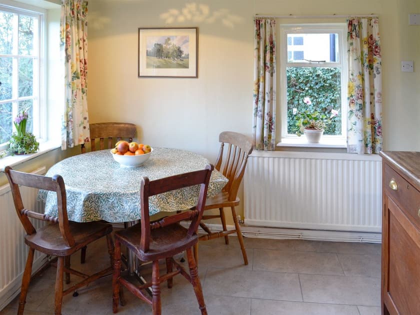 Quaint dining area | The Old Post Office, Lower Bockhampton
