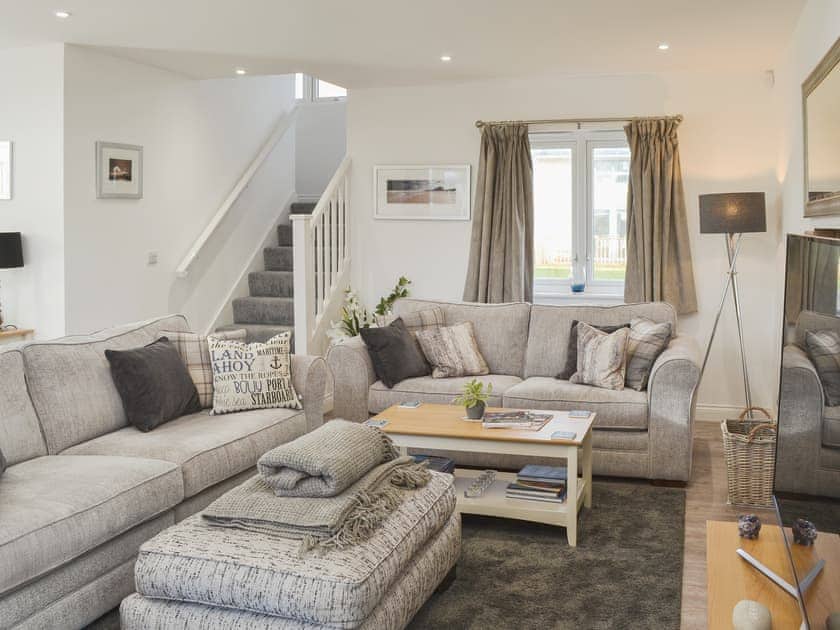 Spacious and comfortable living area | Dune View, Beadnell, near Alnwick