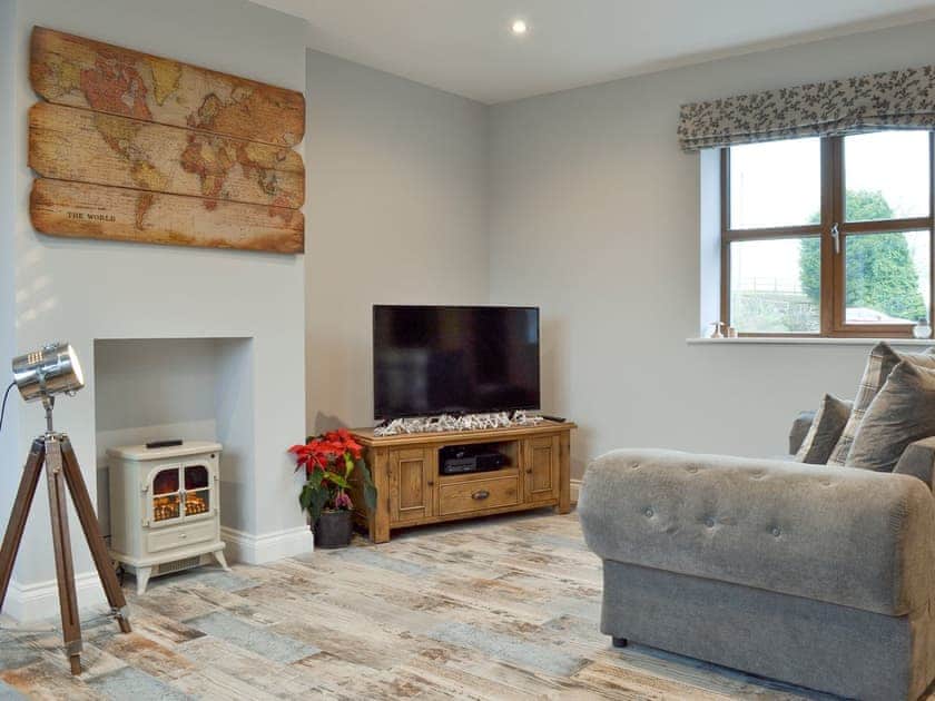 Welcoming living area | The Corn Store - Millmoor Farm, Bickley, near Malpas