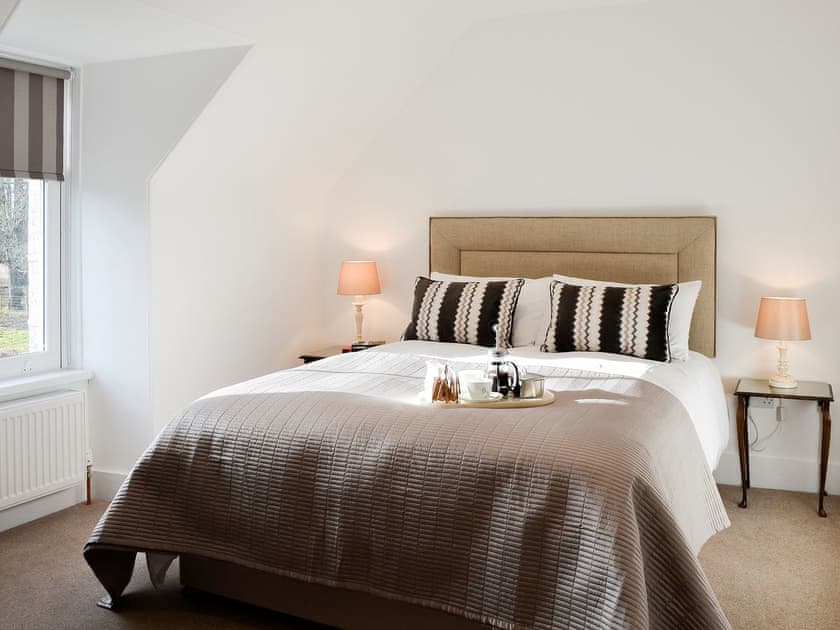 Comfortable second double bedroom | The Coach House, Alford