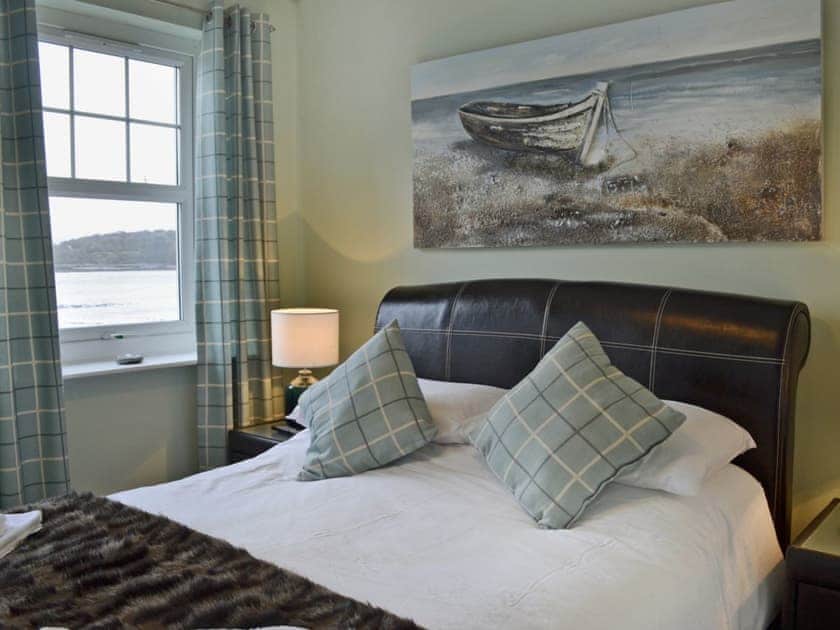 Beautifully decorated double bedroom | Seaview, Garlieston