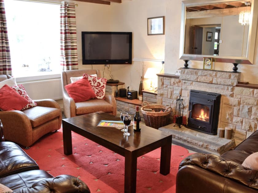 Characterful living room | Bryn Euryn Cottage, Rhos-on-Sea, near Colwyn Bay