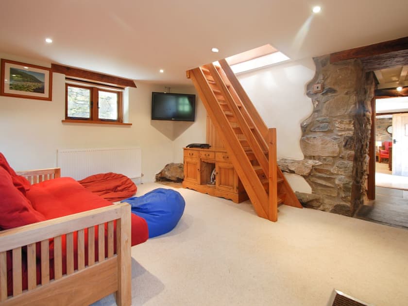Second sitting/games room | Ty Newydd, Llyn Geirionydd, near Llanrwst