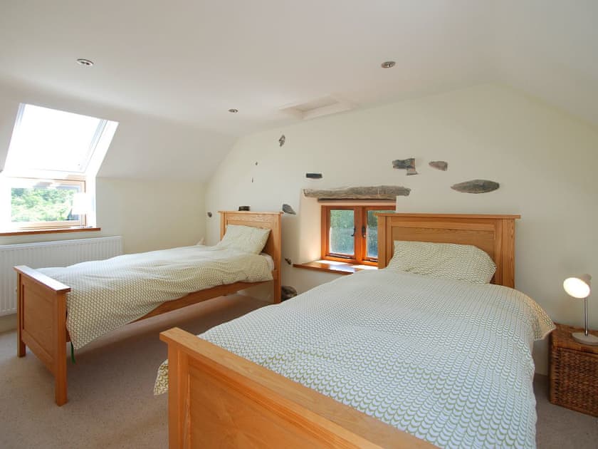 Lovely and comfortable twin bedded room | Ty Newydd, Llyn Geirionydd, near Llanrwst