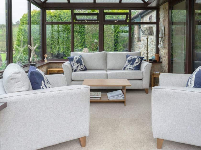Light and airy conservatory | Poirot Cottage - Coppers Cottages, Lyme Regis