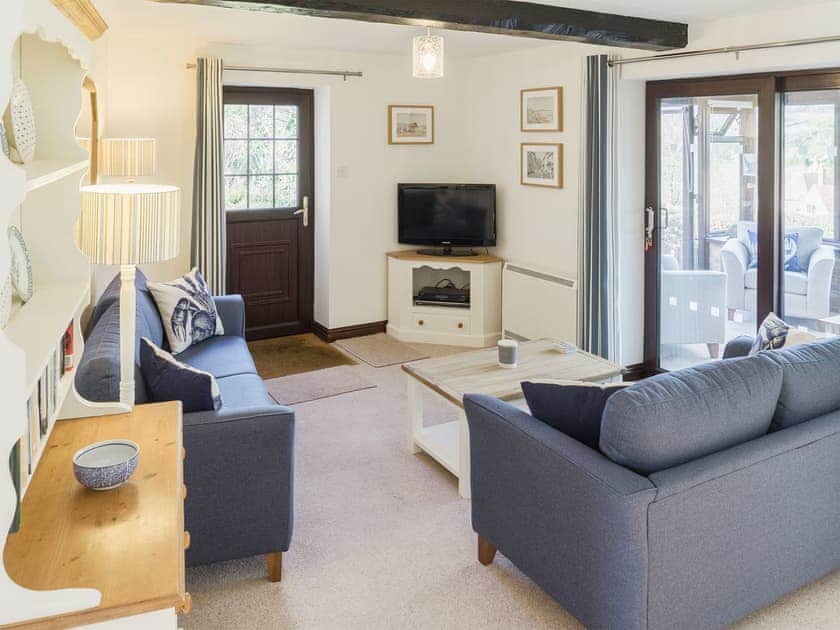 Comfy living area | Poirot Cottage - Coppers Cottages, Lyme Regis