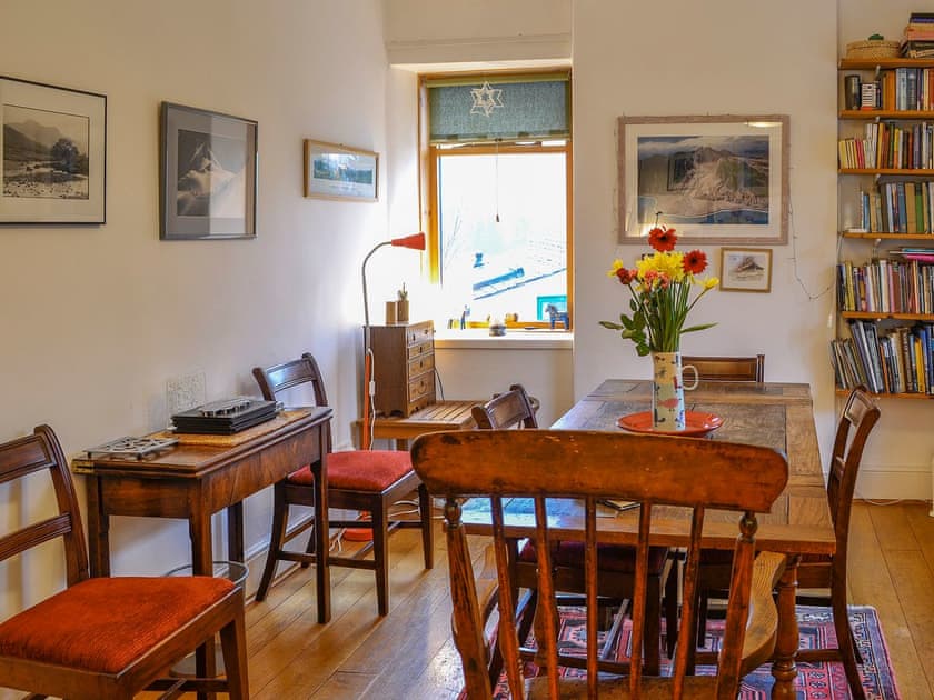 Wonderful dining area, part of a 27ft living/dining room | The Larches, Seldom Seen near Thornthwaite