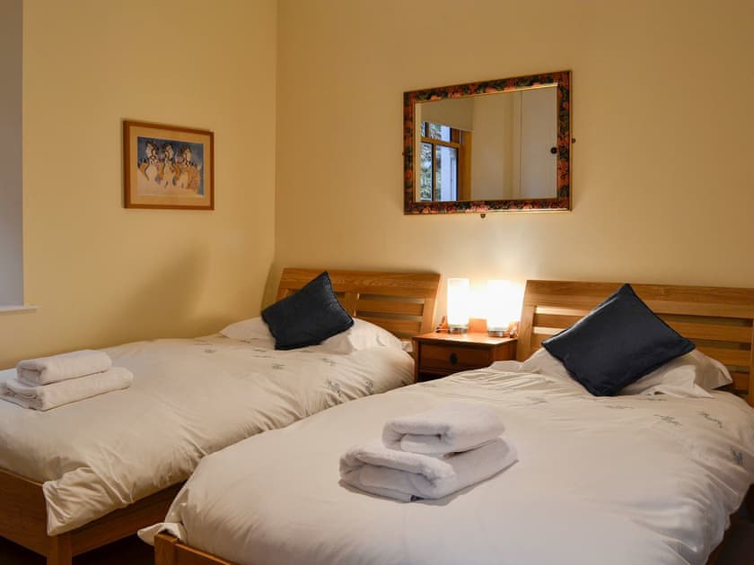 Comfortable twin bedded room | The Larches, Seldom Seen near Thornthwaite