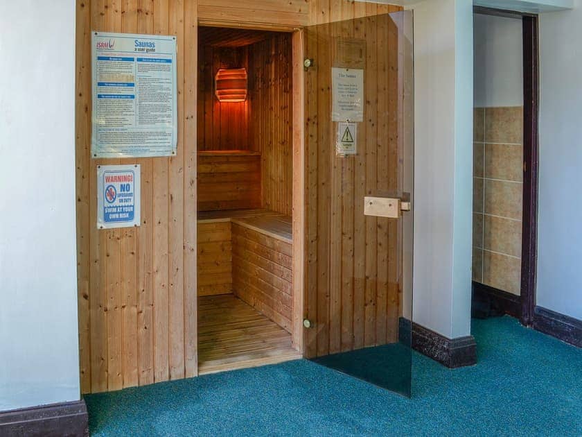 Shared sauna facilities | Stonelands Farmyard Cottages, Litton near Kettlewell