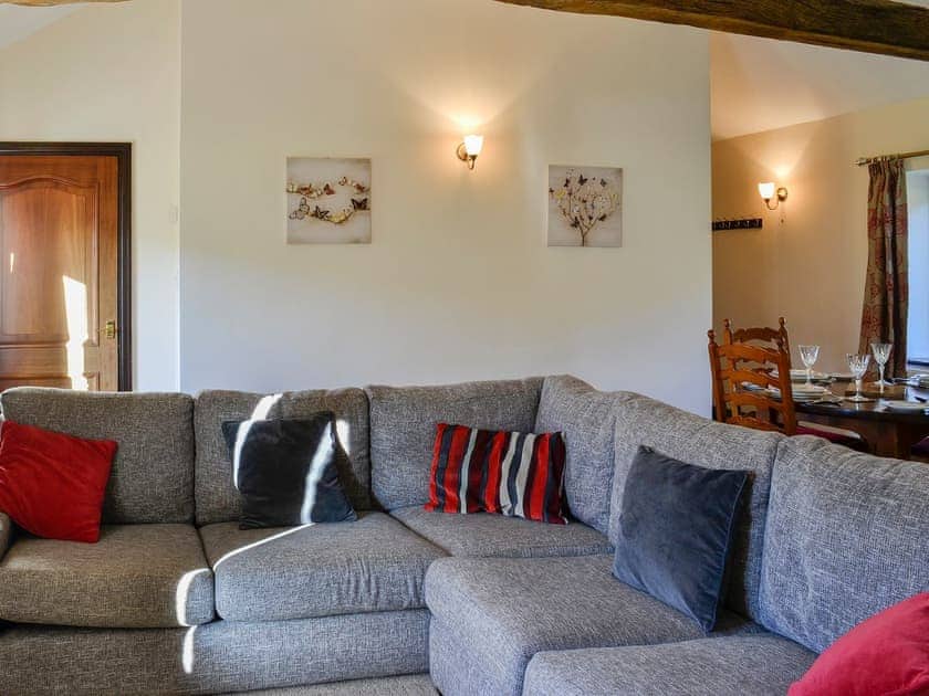 Cosy and comfortable open plan living area | Tansy Close - Stonelands Farmyard Cottages, Litton near Kettlewell