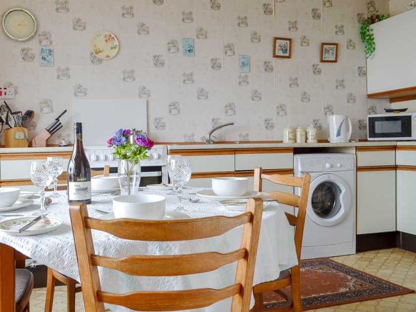 Well equipped kitchen/ dining room | Tigh Mairi, Carragrich, near Tarbert, Isle of Harris