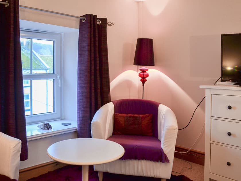 Charming sitting/dressing area in the double bedroom | Mallams, Portland, near Weymouth