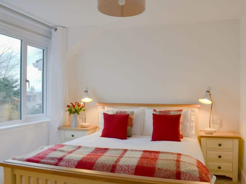 Comfortable double bedroom with king sized bed | Balnacraig, Craigton, near Inverness