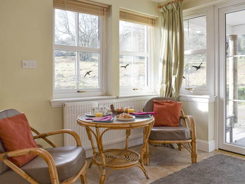 Additional seating area | Heather Croft - Hatton Cottages, Dunkeld, near Pitlochry