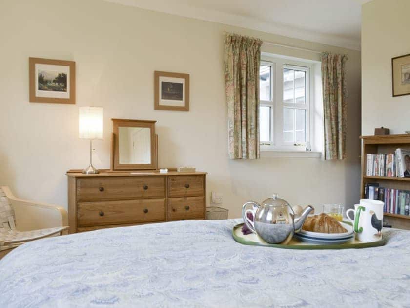 Peaceful double bedroom | Heather Croft - Hatton Cottages, Dunkeld, near Pitlochry