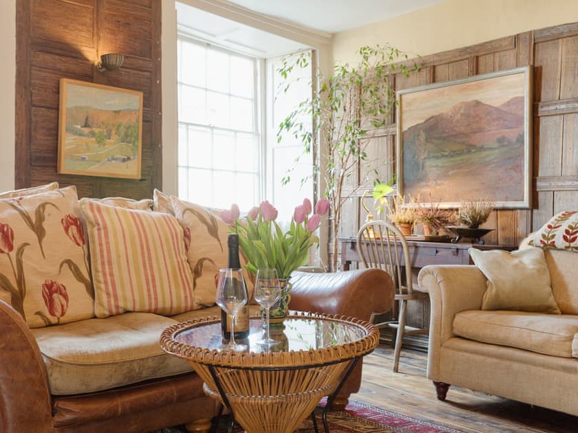Well presented living room | Fossilers Lodge, Lyme Regis