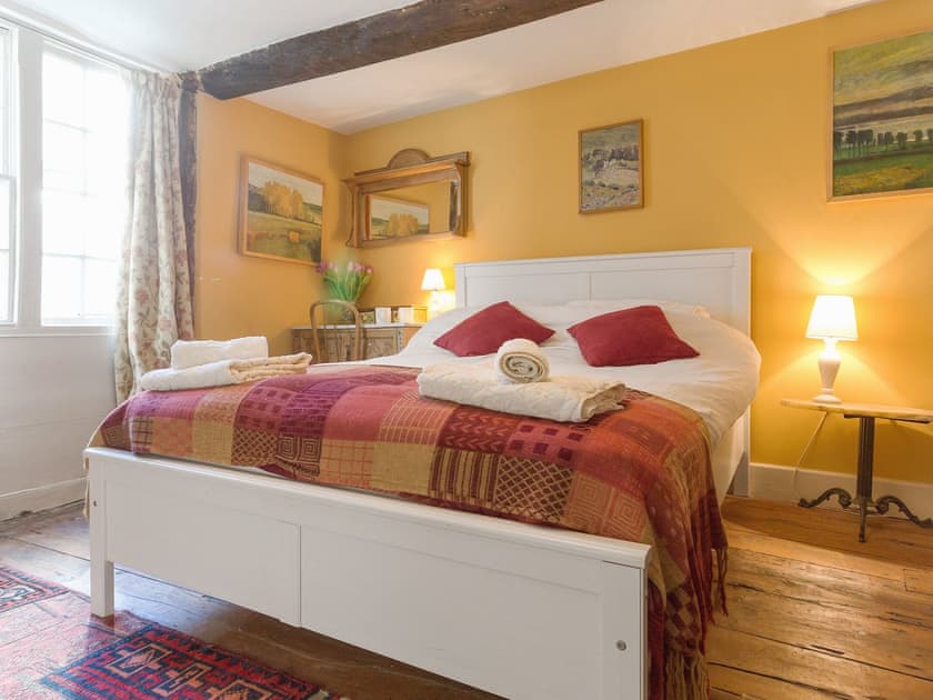 Comfortable double bedroom | Fossilers Lodge, Lyme Regis