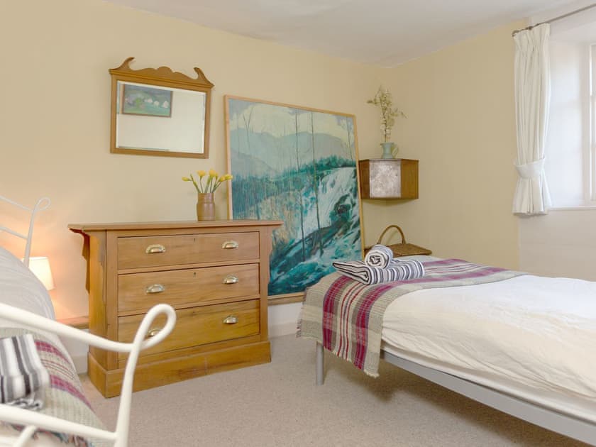 Twin bedroom | Fossilers Lodge, Lyme Regis