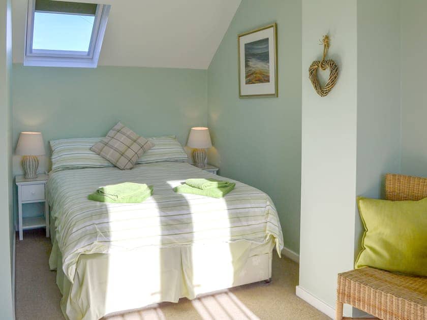 Comfortable double bedroom | Aidan Cottage, Craster, near Alnwick
