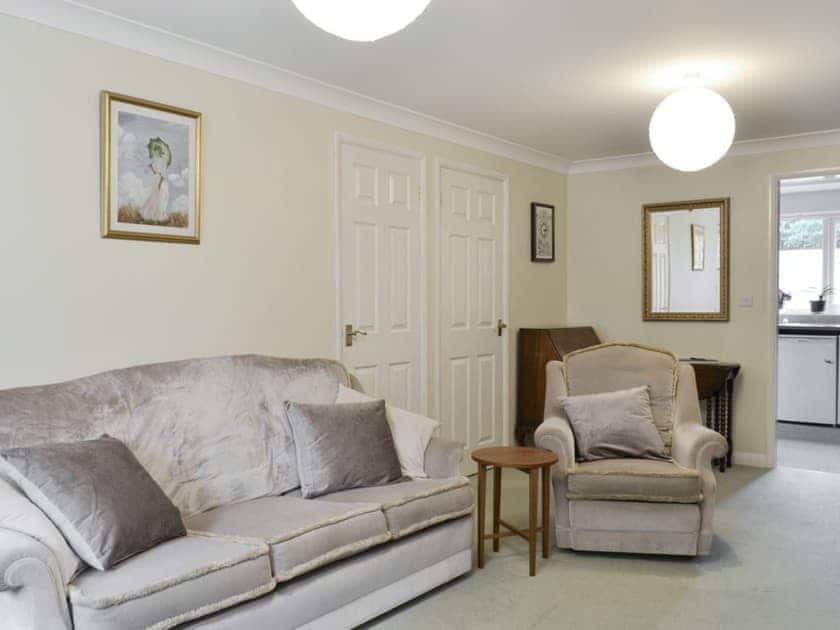 Comfy seating within living room | The Annexe, Knaresborough