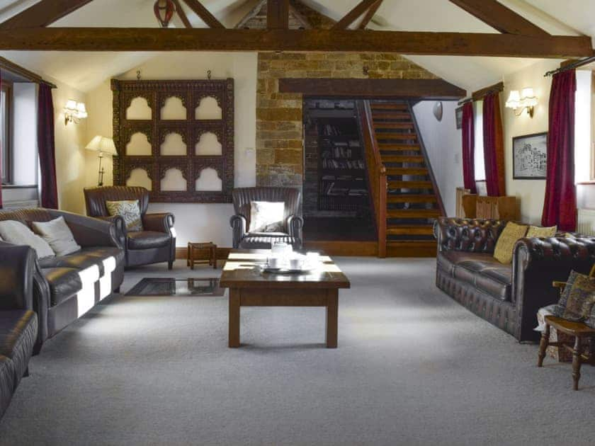 Characterful living room | Swallow Barn, Warkworth, Banbury