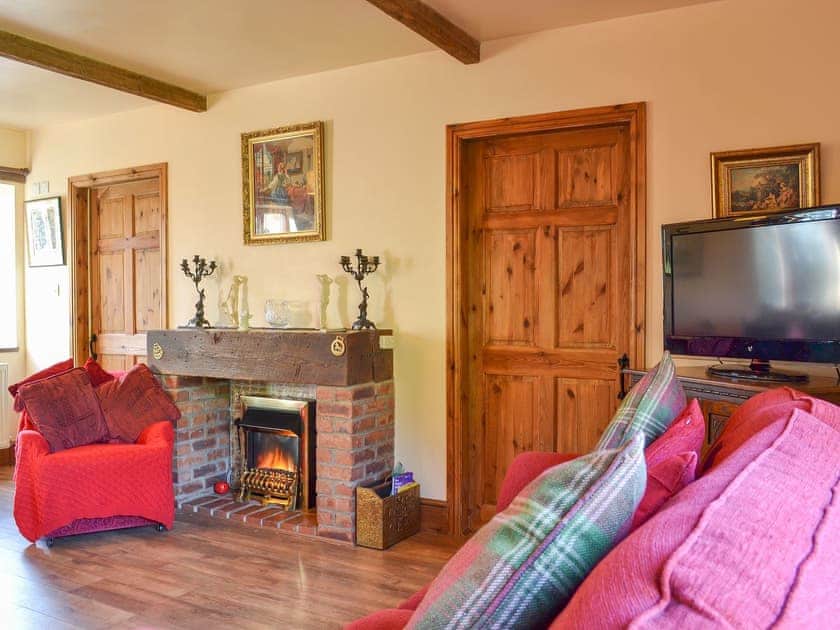 Wood-floored living/dining room | Acorn Barn, Laytham, near York