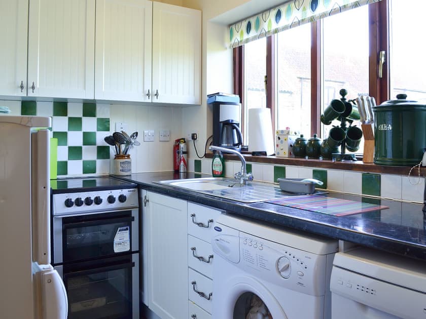 Well-appointed fitted kitchen | Acorn Barn, Laytham, near York