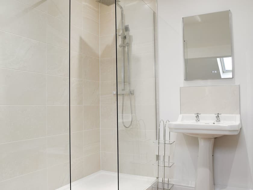 Bathroom with separate shower | Warner Lea, Bowness, near Windermere