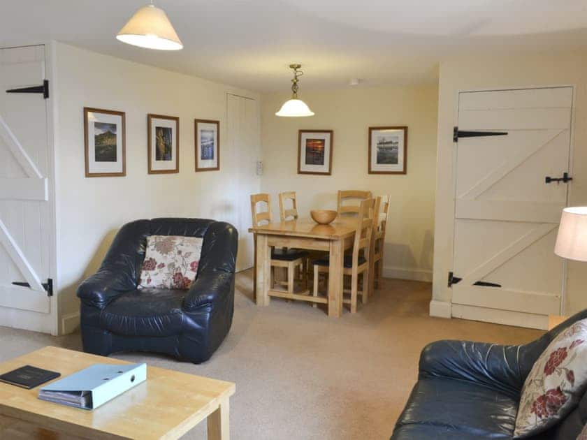 Living and dining room | Honeysuckle Cottage, Embleton, near Alnwick