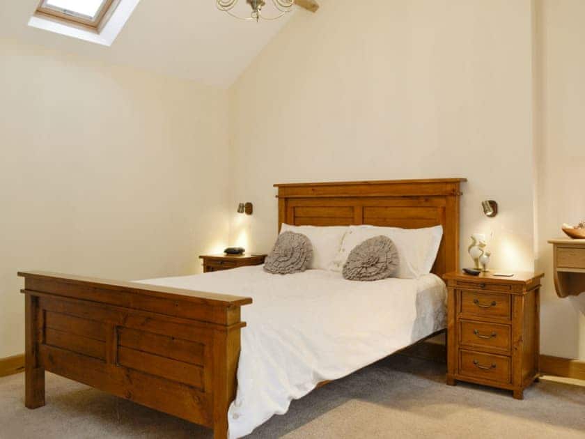 Relaxing double bedroom | The Old Byre - West House Farm, Dearham, near Maryport