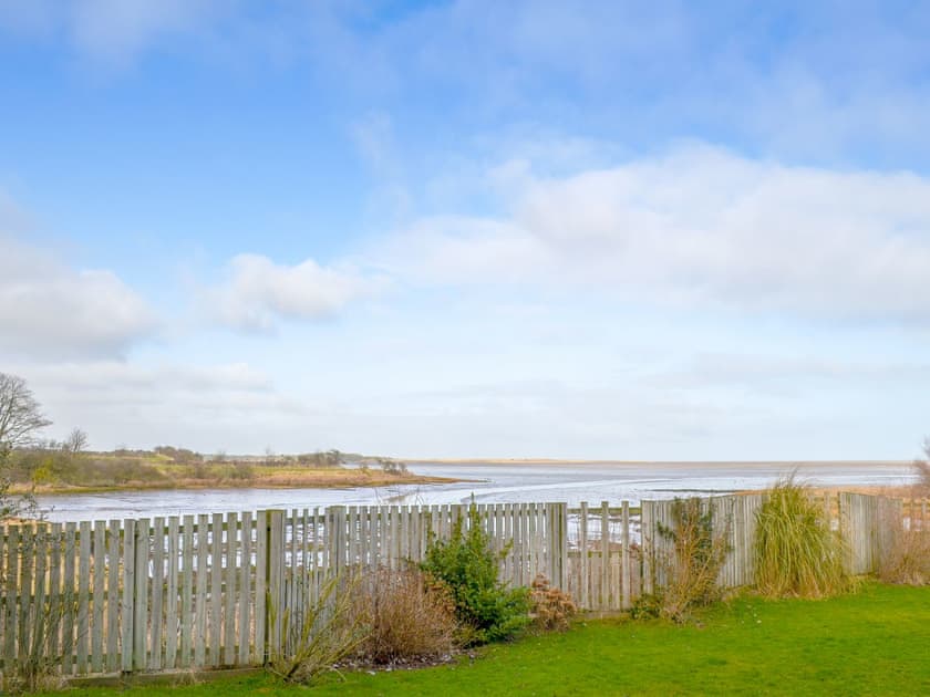 Delightful garden overlooking the bay | The Maltings, Near Bamburgh